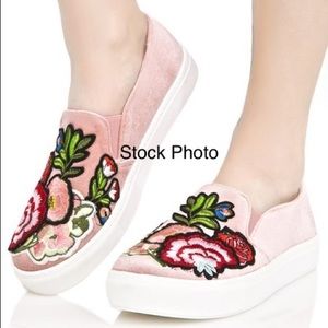 Dirty Landry Satin Dusty Rose Fashion Sneaker